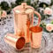 2activelife Copper Water Pitcher With 2 Copper Cups | 50.7 Fl Oz
