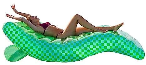 Flamingueo Colchoneta Piscina - Flotadores Piscina, Colchoneta Playa, Sillon Hinchable, Flotador Gigante, Flotador Tumbona Piscina (180 x 114 x 70 cm)
