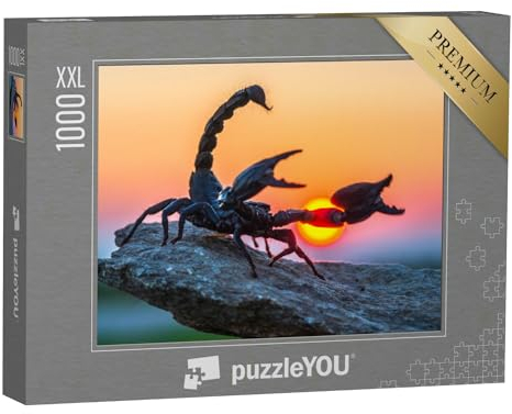 Puzzle 1000 Teile XXL „Der Kaiserskorpion“ – aus der Puzzle-Kollektion Skorpione, Insekten & Kleintiere, Tiere in Savanne & Wüste