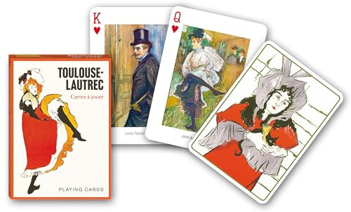 Piatnik 1715 - Toulouse-Lautrec Kartenspiel 55 Blatt