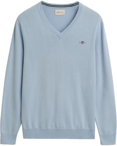 GANT Pullover mit V-Ausschnitt aus Einer Baumwoll-Wollmischung Herren