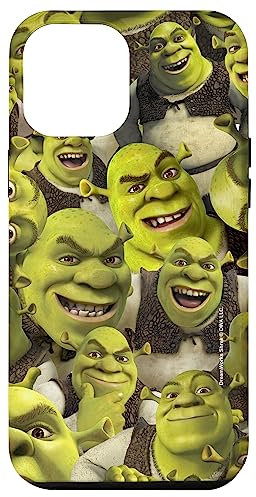 Shrek Cool Epic All Shrek Faces Collage Logo Hülle für iPhone 12 Pro Max
