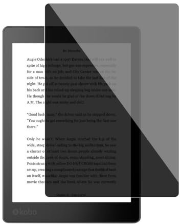 KARYLAX - Protection d'écran Anti-Espion, Film Protecteur Confidentialité Privacy Compatible pour Liseuse Kobo Aura One 7,8 pouces