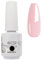 Glitter Light Pink Gel Nail Polish, Shimmer Nude Pink Jelly Gel Polish,Sparkle Pink Nail Natural Soak off UV LED Cured for Nails Art DIY Manicure