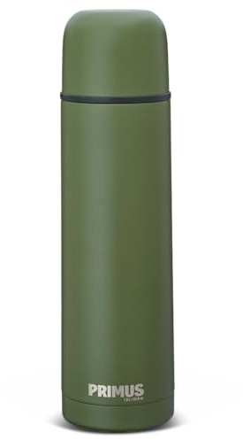 Primus Thermo Isolierflasche - Classic Light Thermosflasche 1000ml für Heißgetränke - Spülmaschinenfeste Thermoskanne mit Isoliertem Becher - Geschmacksneutraler Edelstahl - Vakuumflasche