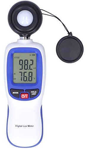 WT81B Bluetooth Light Messer Digitalanzeige hohe Genauigkeit Luxmeter -Photometer mit Temperaturmessung für Innenleuchten in Innenräumen Outdoor -Beleuchtungsprofis ABS -Material