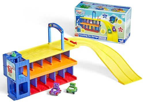hand2mind Counting Car Garage, Toy Vehicle Playsets