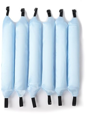 Pongnas Lazy Hair Curler Set 6PCs Big Wavy Lockenrohrschaumrollen mit Haar Curling Tool für den Heimgebrauch (ohne Haarbänder)