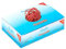 Läufer 51742 Rondella Gummibänder 80 x 2 mm, Durchmesser 50 mm, 2 mm breite Gummiringe, 500 g Schachtel, rot