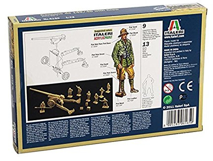 Italeri 6165 - WWII: Italian Cannone Da 149/40 W/Crew Scala 1:72