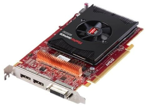 AMD 100-505792 ATI FirePro W5000 Workstation Grafikkarte (2 GB, GDDR5, PCI Express 3.0 x16)