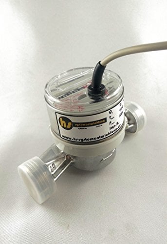Débitmètre avec sortie d'impulsion Compteur d'eau Générateur de débit d'eau 1 Imp./L Qn 2,5m³/h