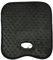 Quality Waterproof Potty Training Pads Liner - Universal Car Seats and Pushchairs Protector (Black)