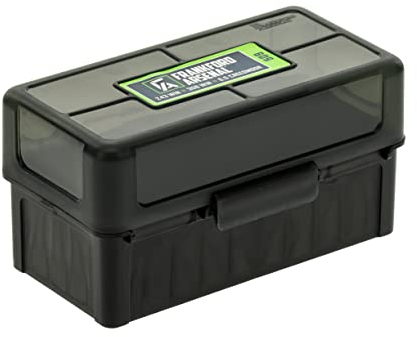 Frankford Arsenal Hinge-Top #507 Boite 50 Munitions 44 Magnum, 45 Long Colt, 44/40 Boite de Rangement pour 50 Cartouches