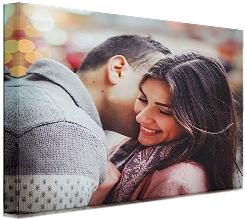 lightbox multicolor - LED Bild - Ihr eigenes Motiv Foto als Leuchtbild - 80 x 60 cm - Fully Lighted - Made in Germany