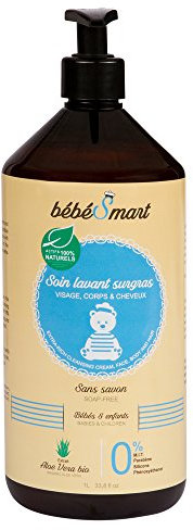 Bébé Smart Soin Lavant Surgras Visage/Corps/Cheveux 1 L