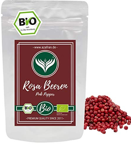 Azafran BIO Rosa Beeren Pfeffer - Ganze Pfefferkörner 250g