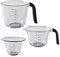 KitchenAid Gourmet Measuring Jugs, Set of 3, Onyx
