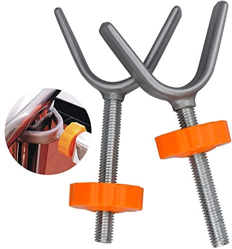KARAA 2 Stück Y-Spindel Druckschrauben M10 für Baby Treppen Gitter Geländer Schutzgitter Verlängerung ohne Bohren