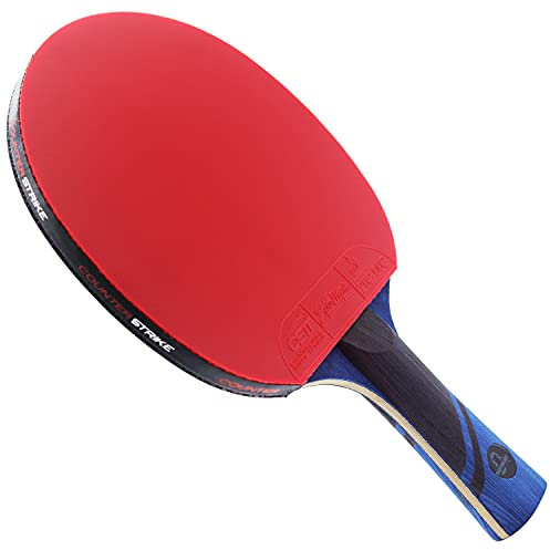 Phantom Light Paddel (Spin Mystic Rubber) | Professionelles Tischtennispaddel | professionelles Tischtennispaddel | Offensive Tischtennispaddel | Vormontiertes Paddel | ITTF zugelassen | Turnierlegal