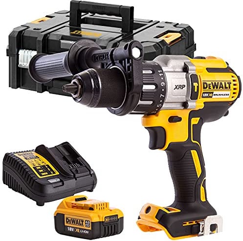 Dewalt DCD996N 18V Brushless Combi Drill with 4Ah, Charger & Case