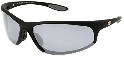 Ironman Men's Strong Sunglasses Wrap Glasses, Black, 70mm, Black, 70 mm