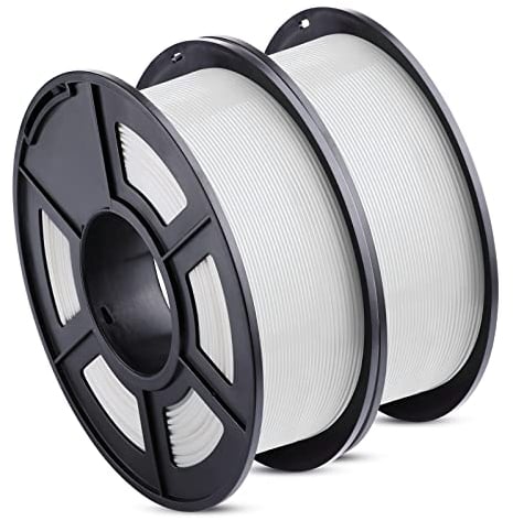 ANYCUBIC PLA Filament 1.75mm, 3D Drucker Filament PLA 2kg, Filament 3d Druckmaterialien für FDM 3D-Drucker, Intelligente Identifikation, Weiß