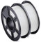 ANYCUBIC PLA Filament 1.75mm, 3D Drucker Filament PLA 2kg, Filament 3d Druckmaterialien für FDM 3D-Drucker, Intelligente Identifikation, Weiß