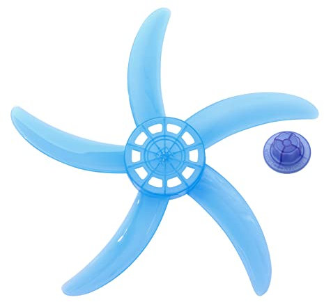 Aislor Plastic Fan Blades Replacement Part Fits for 16-inch Standing Pedestal Fan or Table Fanner Type K 20 Inch