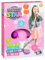 Fizporium Party Star Light Up Musical Microphone & Stand Sing Your Favourite Songs To Applause, Cheers and a Flashing Disco Ball Includes 4 x AA batteries- Pink