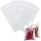 Realure 100 Stück PVA Beutel Angeln, PVA Beutelen Karpfenangeln, Schnell Auflösende PVA Bags für Boilies Karpfen, Futter, Dosenmais, Fischmehl, Pellets Angeln, Feederfischen, Angeltouren (70×100mm)