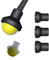 DAZZLEEX 4 Piezas de Bola de para Golf Retriever-telescópica, recogedor de Bolas de Recogida, Herramienta de Recogida de Putter con Ventosa