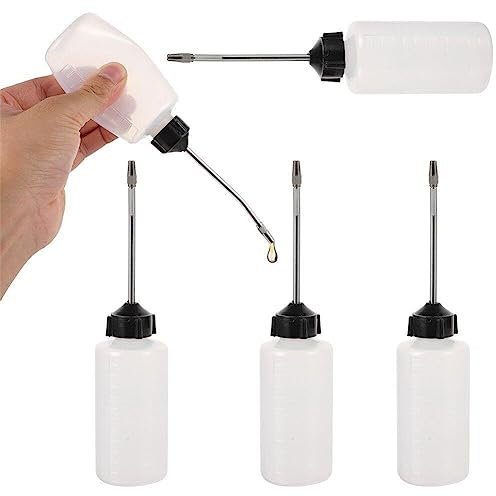 Oil Sewing Machine Bottle Empty Oiler Applicator Bottles Needle Tip Dispenser Lubricant Squeeze DIY Craft Tools Solvent