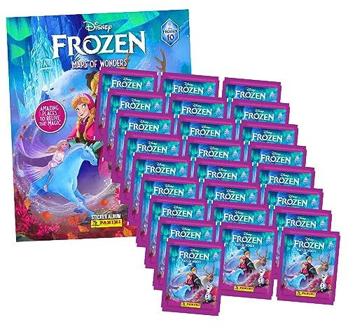 Panini Die Eiskönigin Sticker Frozen - Reise voller Wunder (2023) Sammelsticker - Auswahl (1 Album + 25 Tüten)