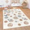 Paco Home Teppich Kinderzimmer Baby Krabbeldecke Krabbelmatte Spielmatte Waschbar rutschfest Regenbogen Planet Sonne Tiere Weich, Grösse:200x280 cm, Farbe:Bunt 3