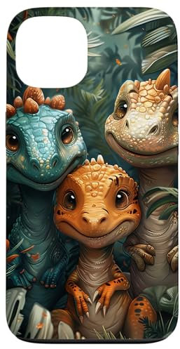 Cute Dinosaurs Case for iPhone 13