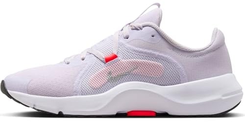 Nike Damen In-Season Tr 13 Trainingsschuhe, Barely Grape/Bright Crimson/White/Metallic Silver, 41 EU