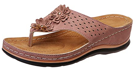 Flache Schuhe für Damen schwarz Espadrilles für Damen Keilabsatz sandalendusch rutschfest Badelatschen Beach Pool Women's Slippers Damen Slipper Frauen Slip on lose Einlage Sandalen