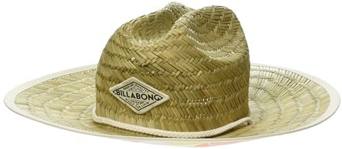 Billabong Classic Straw Tipton Sun Hat Sombrero para el Sol, Cáñamo 2, Talla única para Mujer