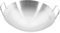 Alipis Olla para Cocinar de Fondo Redondo Tipo Wok de 30 Cm de Diámetro de Acero Inoxidable para Saltear Y Cocinar