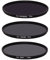 ICE Extreme ND-Filter-Set ND100000, ND1000, ND64, Graufilter, 16,5, 10, 6-Stop, optisches Glas (72 mm)
