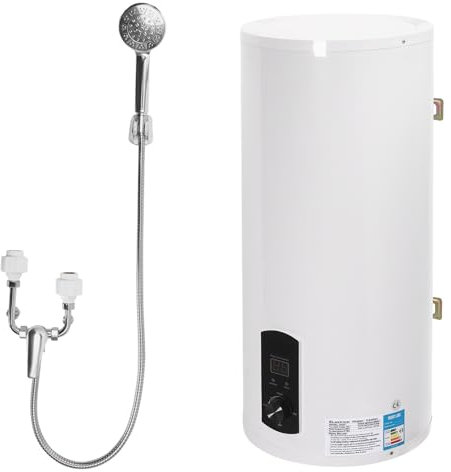 Serbatoio elettrico da 2 KW, 220 V, scaldabagno elettrico, 60 l, scaldabagno elettrico con unità doccia e tubo