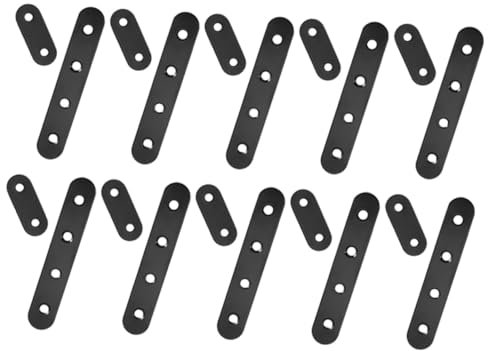 MUSISALY Flache Reparaturplatte Aus Metall Gerade-halterungen Für Holz Reparaturplatten-befestigungshalterung Möbelreparaturplatte