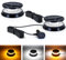 Dinfu Rundumleuchte led 12v Gelb Rundumleuchte Magnet mit 16 Modes drehlicht Einstellbar 3 Farben für Auto Dach Traktor LKW Motorräder SUV 4x4 LKW kfz