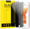 QZGWDY 2 Pack Privacy Screen Protector for iPhone 8 Plus/7 Plus, Bubble-Free, Durable, 9H Hardness Glass