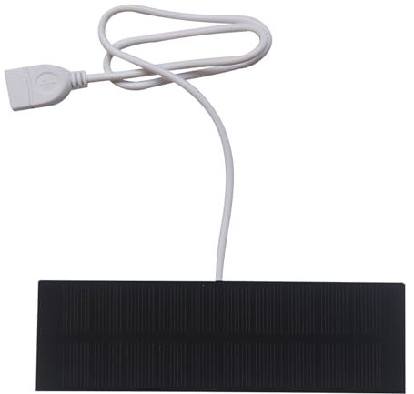 Solar Panel Charger, Charging Usb, Lightweight Design Outdoor Ready Compact Build Daily Convenience Flexible Placement, Portable Battery Bank for Cell Phone, Laptop, Camera