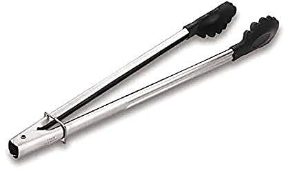 LACOR 62926 Jumbo Zange mit Nylon 24 cm | Langlebiges Profi-Utensil; entwickelt für optimale Leistung und schnelle, unkomplizierte Reinigung in der Spülmaschine
