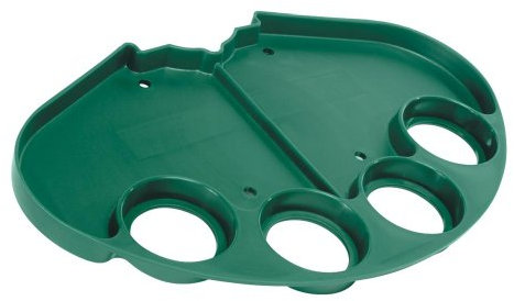 Gamma Court Order Replacement Poly Tray, Green