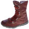 TMA Leder Stiefeletten Damen Rot Köchel Schuhe echt Leder Winter Stiefel gefüttert Gr. 37