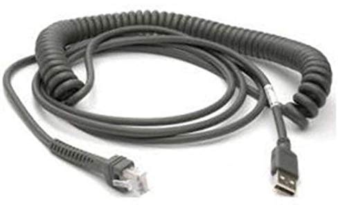 Datalogic 5 m USB2.0 A – USB Kabel (USB A, männlich/männlich, Schwarz)